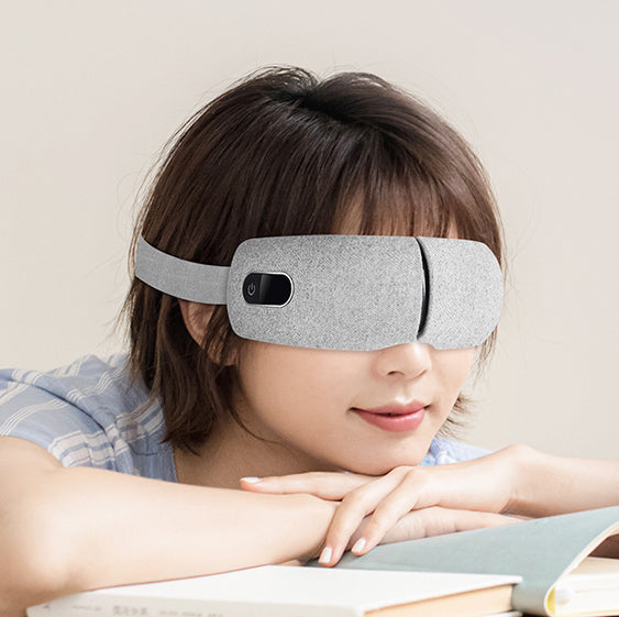 Smart Eye Massager Mask | 3-Layer Airbag Vibration & Hot Compress Eye Care Device