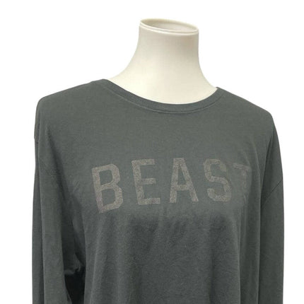 Nike Beast Tee Men's Dri-Fit Long Sleeve ‘Move Mountains’ — Pre-Owned, XXL