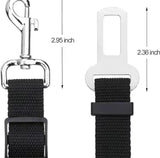 Dog Seat Belt Harness | Adjustable Nylon Safety Car Belt for Pets