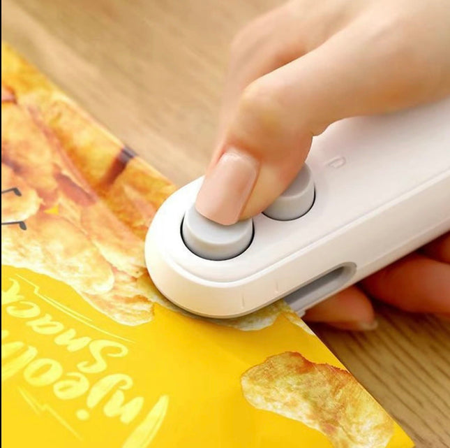 SealSync Mini Sealer | 2-in-1 USB Rechargeable Bag Sealer & Cutter