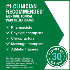 Biofreeze® Menthol Pain Relief Gel 3 fl oz – Fast-Acting Cooling Gel for Muscles & Joints