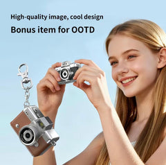 VintagePix Mini Cam | Retro 90s Style Miniature Digital Camera with LCD Screen