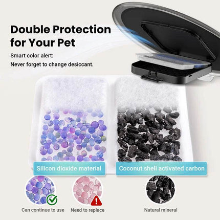 Smart 3-Bowl WiFi Multi-Pet Feeding System | 6L Capacity · Individual Portion Control · 2-Way Audio