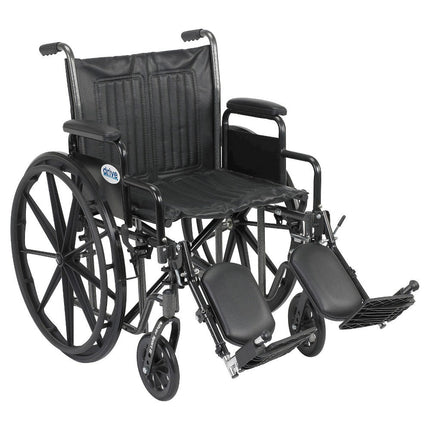 Drive Medical Silver Sport 2 Wheelchair (20" Seat})