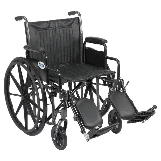 Drive Medical Silver Sport 2 Wheelchair (20" Seat})