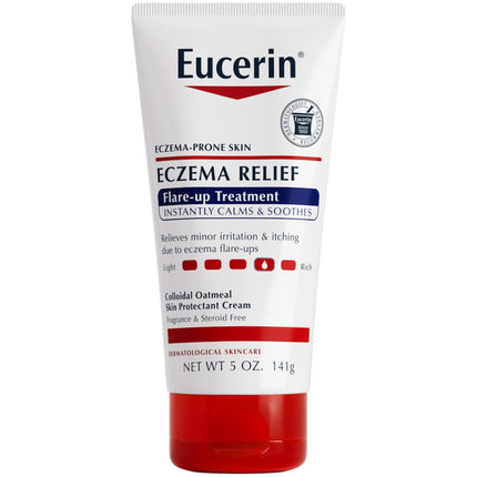 Eucerin Eczema Relief Flare-Up Treatment Cream 5oz | Oatmeal & Ceramide
