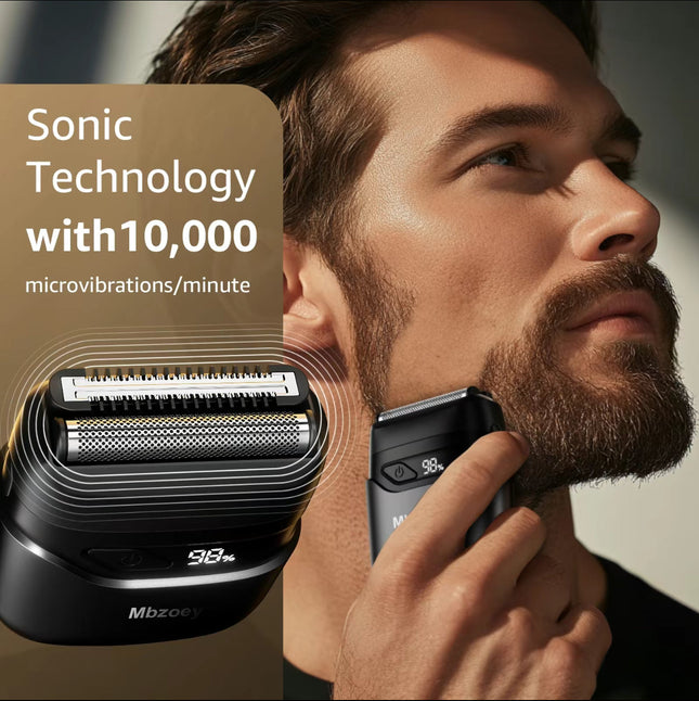 TitanTrim Mini Shaver | 2-in-1 Waterproof Electric Foil Shaver & Trimmer