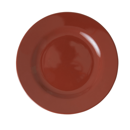 Melamine Lunch Plate | Brown