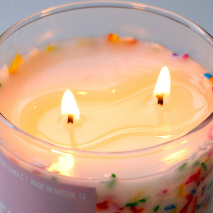Birthday Cake Container Candle