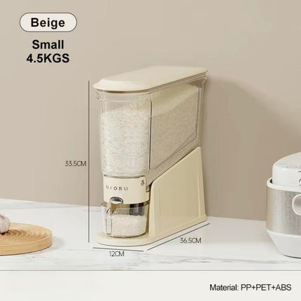 GrainGuard Rice GrainGuard Rice Dispenser | 22lb (10kg) BPA-Free Airtight Grain Storage Container