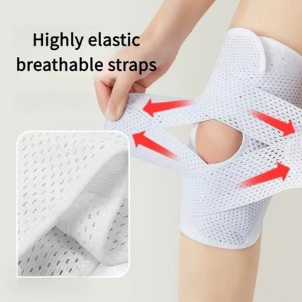 FlexGuard Air Knee Brace | Adjustable Open Patella Support with 4-Spring Stability
