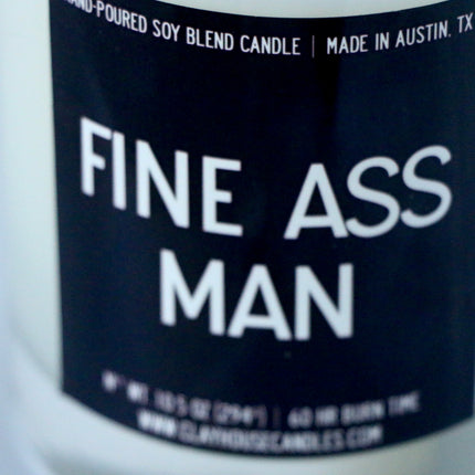 Fine Ass Man Container Candle