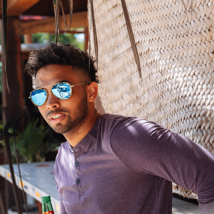 Sundance Tokyo | Polarized Aviator Sunglasses