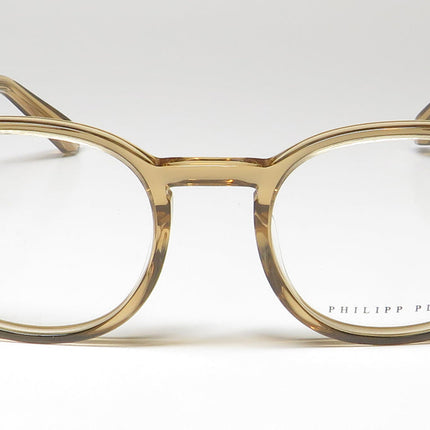 Philipp Plein Vpp057 Plein Gold Silhouette Eyeglasses