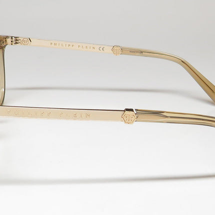 Philipp Plein Vpp057 Plein Gold Silhouette Eyeglasses