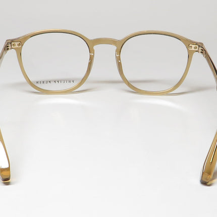 Philipp Plein Vpp057 Plein Gold Silhouette Eyeglasses