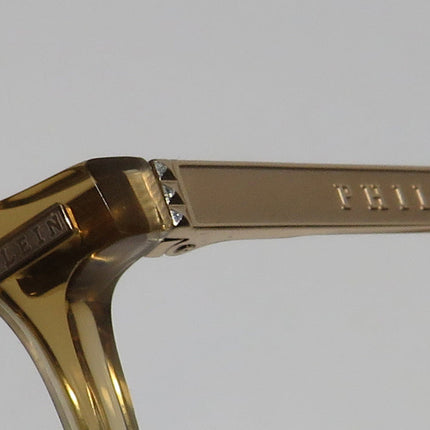 Philipp Plein Vpp057 Plein Gold Silhouette Eyeglasses