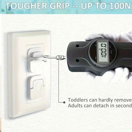 SafePlug Guard | 30-Pack Baby-Proof Electrical Outlet Covers