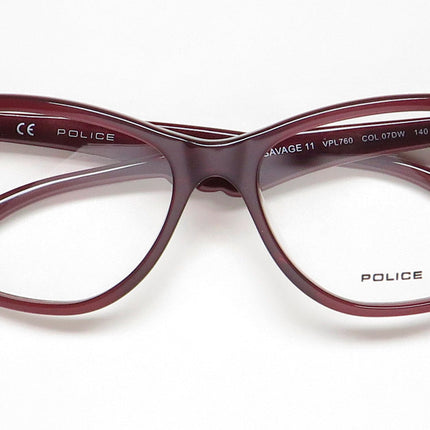 Police Vpl760 Savage 11 Eyeglasses
