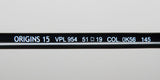 Police Vpl954 Origins 15 Eyeglasses