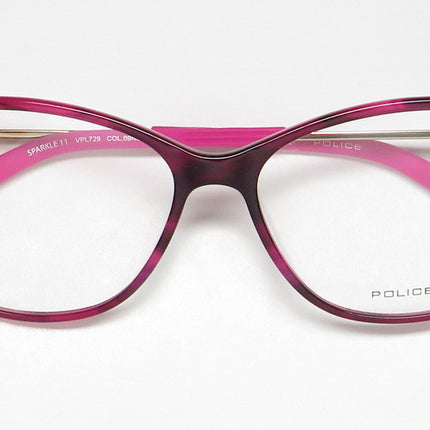 Police Vpl729 Sparkle 11 Eyeglasses