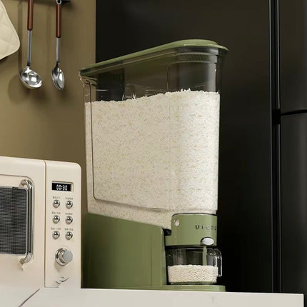 GrainGuard Rice GrainGuard Rice Dispenser | 22lb (10kg) BPA-Free Airtight Grain Storage Container