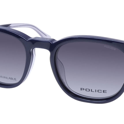 Police Vplf02 Groove 2 Clip-On Eyeglasses