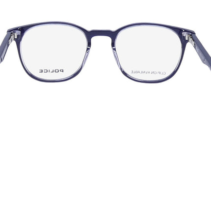 Police Vplf02 Groove 2 Clip-On Eyeglasses