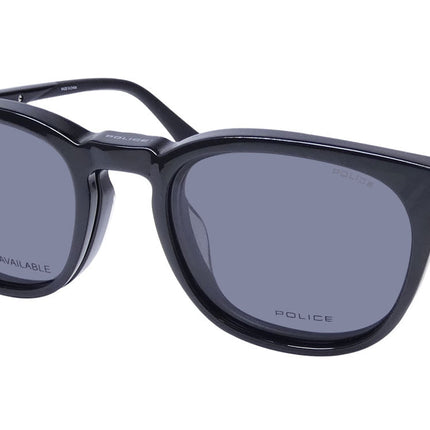 Police Vplf02 Groove 2 Clip-On Eyeglasses