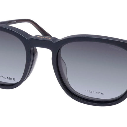 Police Vplf02 Groove 2 Clip-On Eyeglasses