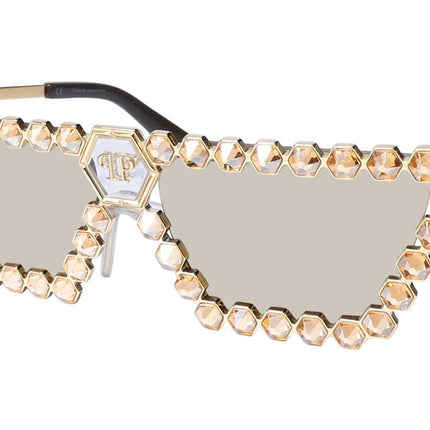 Philipp Plein Spp030s Plein Crystal Lush Sunglasses