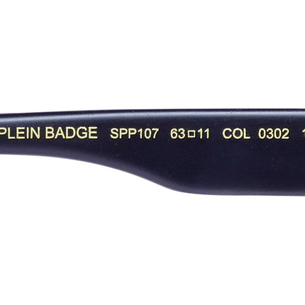 Philipp Plein Spp107 Plein Badge Sunglasses
