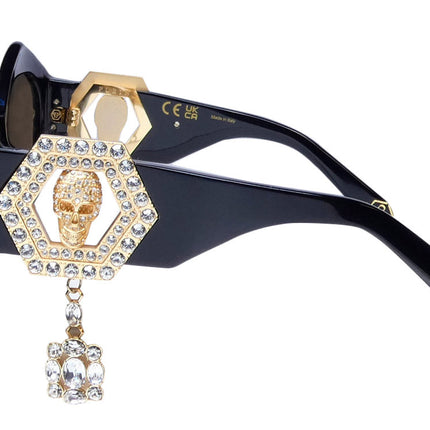 Philipp Plein Spp102s Plein Jewel Sunglasses