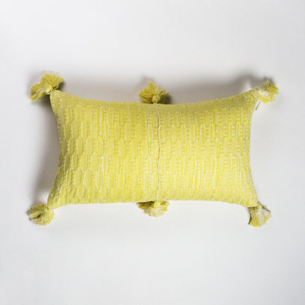 Antigua Pillow - Naturally Dyed Yellow