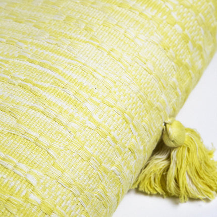 Antigua Pillow - Naturally Dyed Yellow