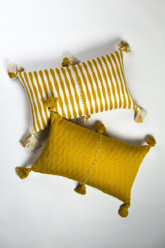 Antigua Pillow - Ochre