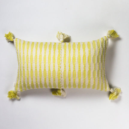 Antigua Pillow - Naturally Dyed Yellow