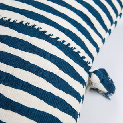 Antigua Pillow - Dark Teal Blue