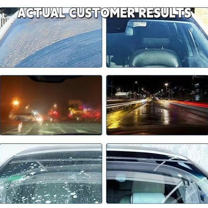 AutoView Windshield Oil Film Remover | Professional Glass Cleaner & Rain Repellent Prep