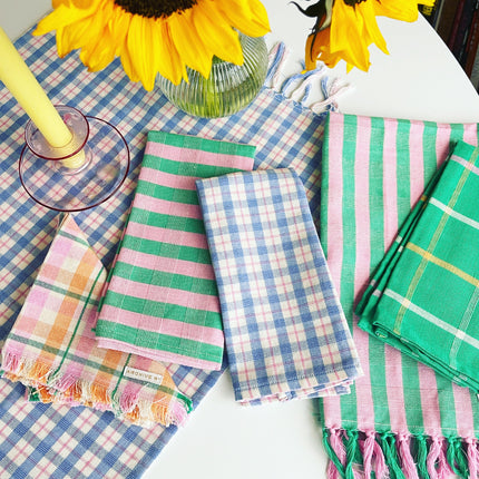 Flora Stripe Kitchen Towel