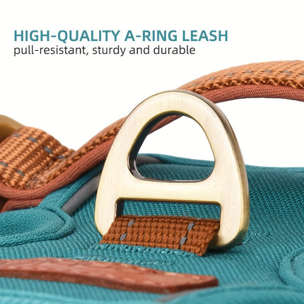 No-Escape Dog Harness for Medium & Large Breeds — Heavy-Duty & Padded