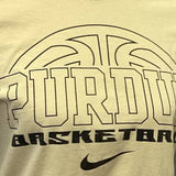 Nike NCAA Purdue Boilermakers Basketball Cotton Tee — Pre-Owned, Small