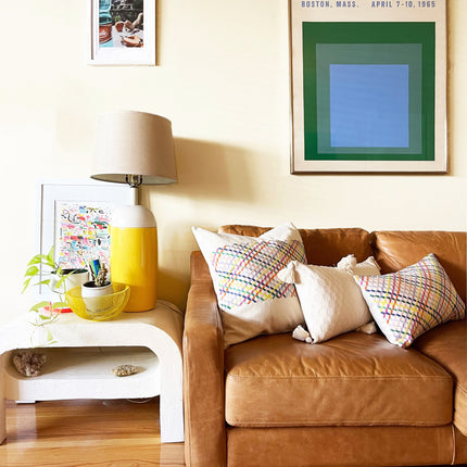 Cotzal Rainbow Brocade Pillows