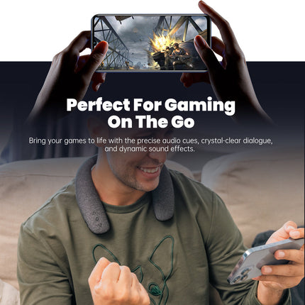 Vibe Bluetooth Neckband Speaker - 360° Sound & Gaming Audio