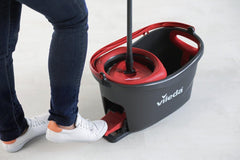 Vileda Turbo 2in1 Spin Mop & Bucket Set – 130cm Extendable Handle