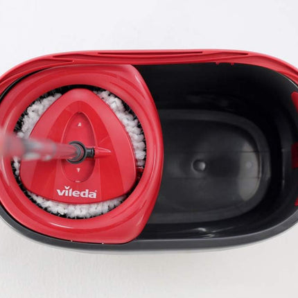 Vileda Turbo 2in1 Spin Mop & Bucket Set – 130cm Extendable Handle