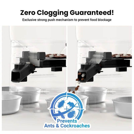 Smart 3-Bowl WiFi Multi-Pet Feeding System | 6L Capacity · Individual Portion Control · 2-Way Audio