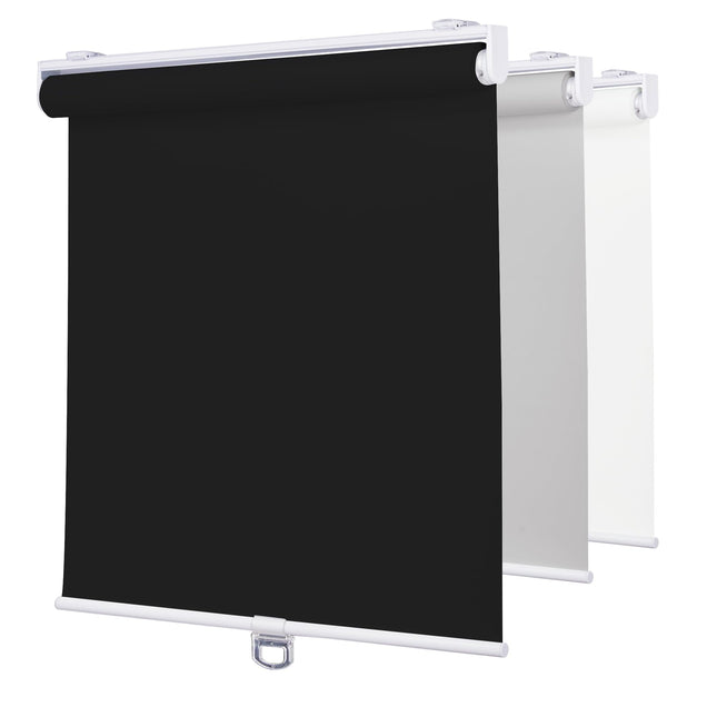 Cordless Blackout Roller Shades, Thermal, 23x72 Inch