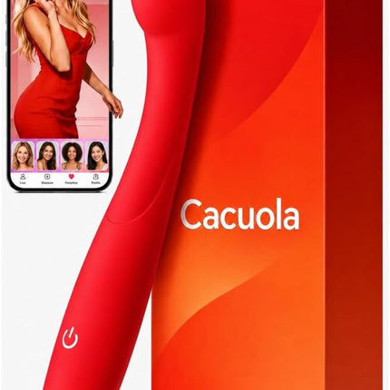 Cacuala 90° Bendable Vibrator — Dual Head, G-Spot