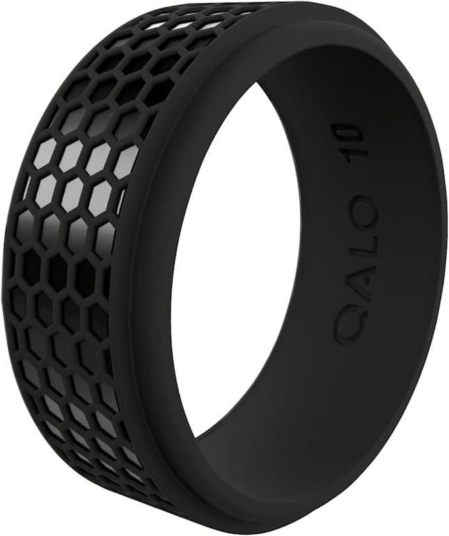 Men's Hex Silicone Ring